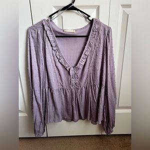Lilac Altard State Blouse
